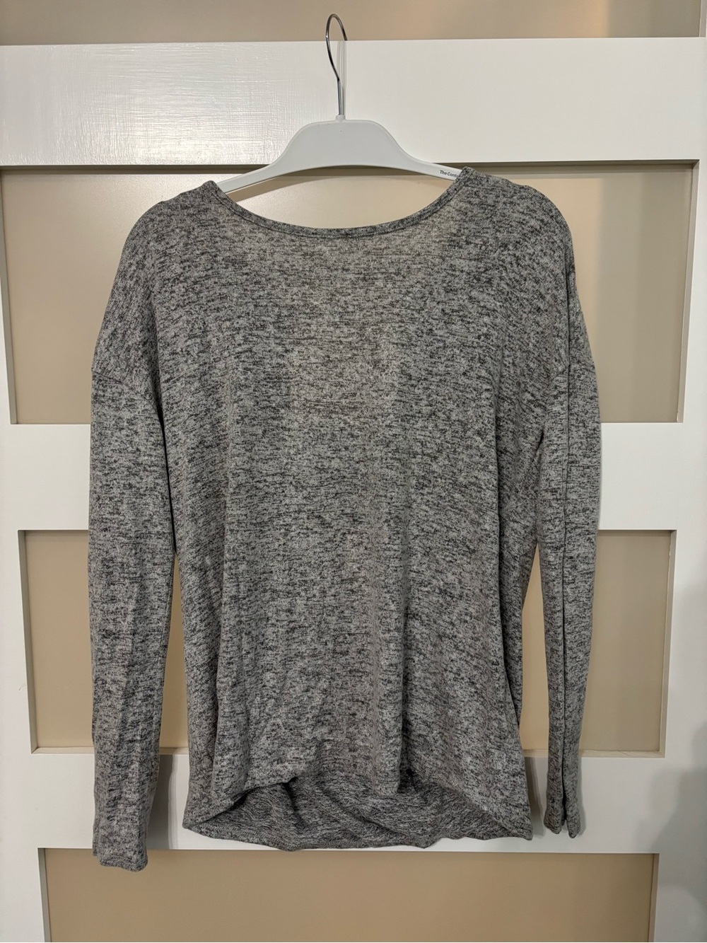 Garage Heather Gray Long Sleeve Top